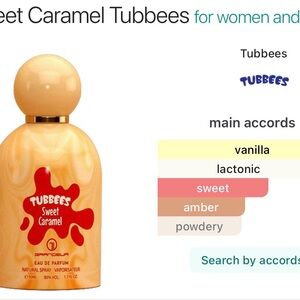 Tubbees Sweet Caramel Eau de Parfum — limited edition